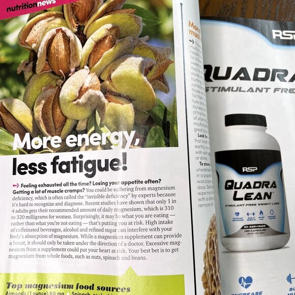 Oxygen Fitness Magazine u May 2015 Alicia Marie Cover Vol 18 Is 5 No 187 Bodybui - Picture 6 of 7